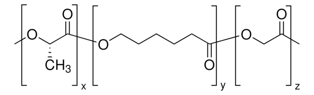 Poly(L-lactide-co-caprolactone-co-glycolide) L-lactide 70&#160;%, average Mn ~50,000 by GPC