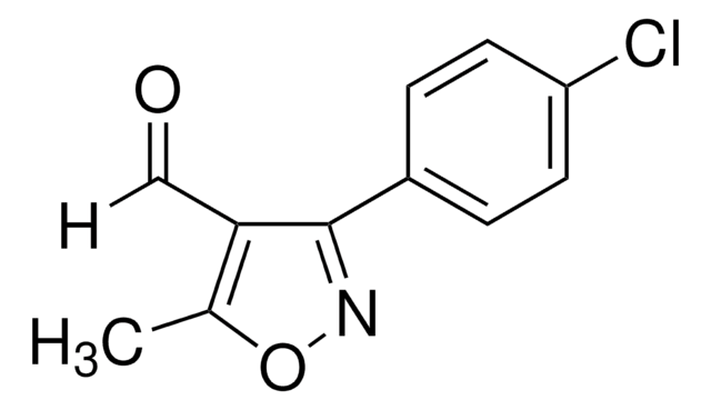 3-(4-Chlorophenyl)-5-methylisoxazole-4-carboxaldehyde 97%