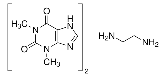 Aminophylline dihydrochloride hyderate &#8805;98%, powder