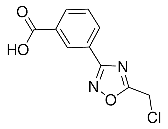 3-(5-(Chloromethyl)-1,2,4-oxadiazol-3-yl)benzoic acid AldrichCPR