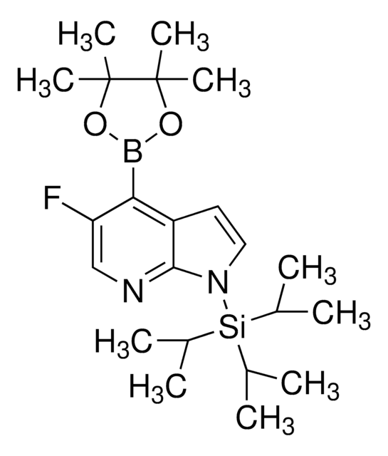 5-Fluoro-4-(4,4,5,5-tetramethyl-1,3,2-dioxaborolan-2-yl)-1-(triisopropylsilyl)-1H-pyrrolo[2,3-b]pyridine AldrichCPR