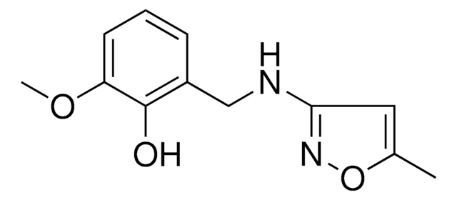 2-METHOXY-6-(((5-METHYL-3-ISOXAZOLYL)AMINO)METHYL)PHENOL AldrichCPR