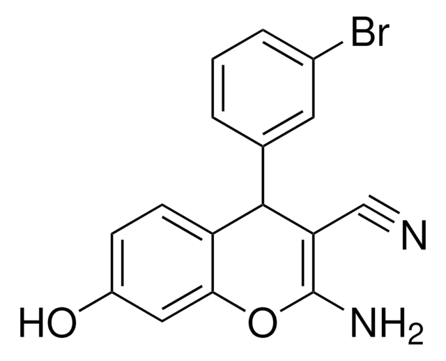 2-AMINO-4-(3-BROMOPHENYL)-7-HYDROXY-4H-CHROMENE-3-CARBONITRILE AldrichCPR