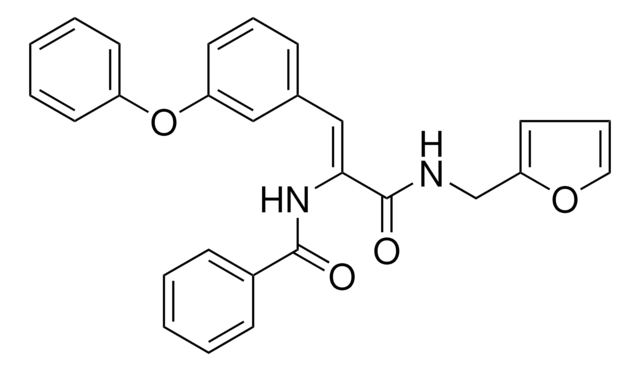 N-(1-(((2-FURYLMETHYL)AMINO)CARBONYL)-2-(3-PHENOXYPHENYL)VINYL)BENZAMIDE AldrichCPR