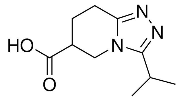 3-Isopropyl-5,6,7,8-tetrahydro[1,2,4]triazolo[4,3-a]pyridine-6-carboxylic acid AldrichCPR