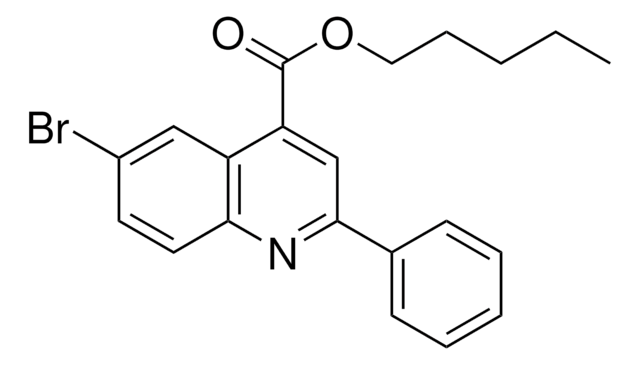 PENTYL 6-BROMO-2-PHENYL-4-QUINOLINECARBOXYLATE AldrichCPR