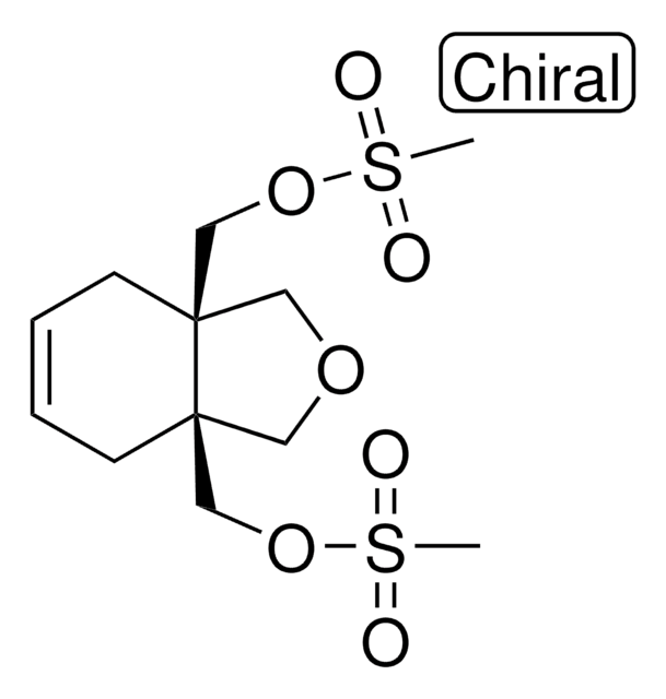 ((3AR,7AS)-7A-[[(METHYLSULFONYL)OXY]METHYL]-1,4,7,7A-TETRAHYDRO-2-BENZOFURAN-3A(3H)-YL)METHYL METHANESULFONATE AldrichCPR