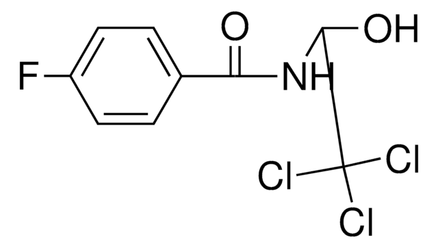 4-FLUORO-N-(2,2,2-TRICHLORO-1-HYDROXY-ETHYL)-BENZAMIDE AldrichCPR