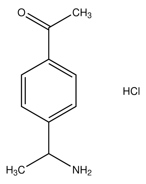 1-[4-(1-aminoethyl)phenyl]ethanone hydrochloride AldrichCPR