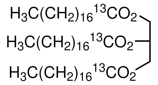 Tristearin-carboxyl-13C3 99 atom % 13C, 98% (CP)