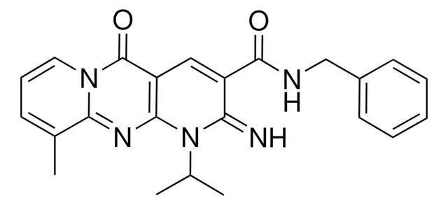 N-BENZYL-2-IMINO-1-ISOPROPYL-10-METHYL-5-OXO-1,5-DIHYDRO-2H-DIPYRIDO[1,2-A:2,3-D]PYRIMIDINE-3-CARBOXAMIDE AldrichCPR