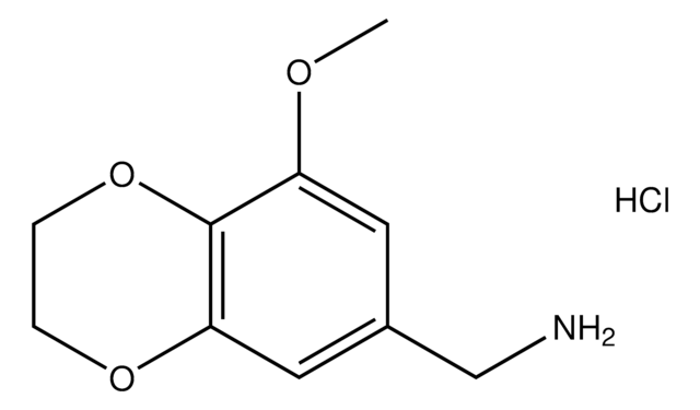 (8-Methoxy-2,3-dihydrobenzo[b][1,4]dioxin-6-yl)methanamine hydrochloride AldrichCPR