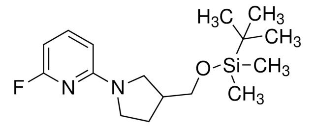 2-(3-((tert-Butyldimethylsilyloxy)methyl)pyrrolidin-1-yl)-6-fluoropyridine AldrichCPR