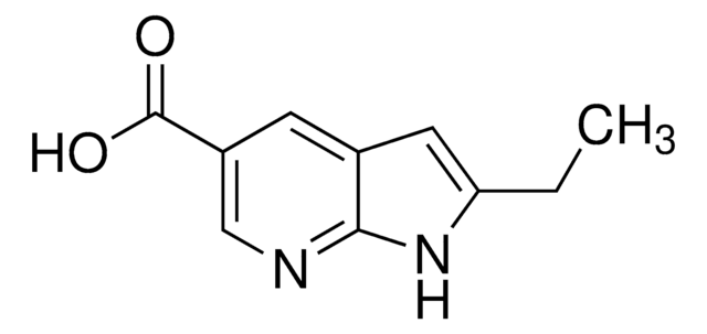 2-Ethyl-1H-pyrrolo[2,3-b]pyridine-5-carboxylic acid AldrichCPR