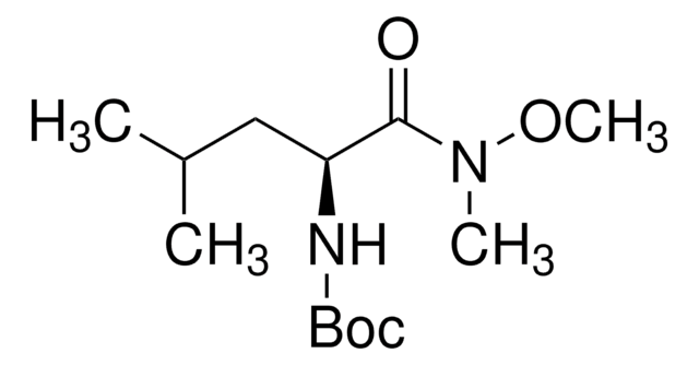 N-(tert-Butoxycarbonyl)-L-leucine N&#8242;-methoxy-N&#8242;-methylamide 98%