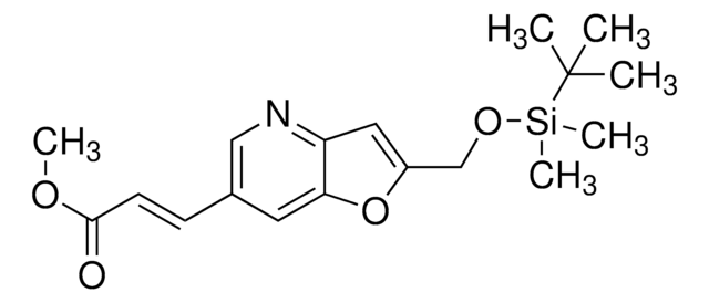 (E)-Methyl 3-(2-((tert-butyldimethylsilyloxy)methyl)furo[3,2-b]pyridin-6-yl)acrylate AldrichCPR