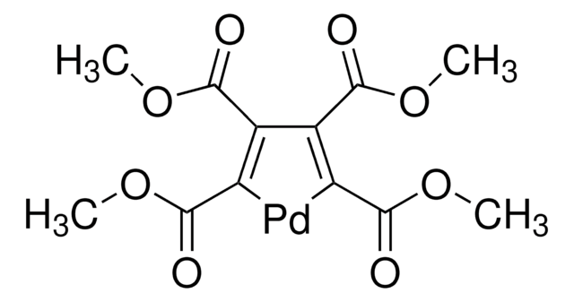 [1,2,3,4-Tetrakis(methoxycarbonyl)-1,3-butadiene-1,4-diyl]palladium(II) 97%