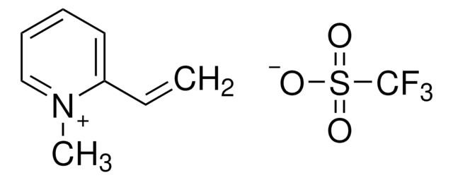 1-Methyl-2-vinylpyridinium triflate &#8805;98.0% (T)