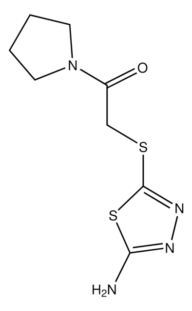 2-(5-Amino-1,3,4-thiadiazol-2-ylthio)-1-(pyrrolidin-1-yl)ethanone