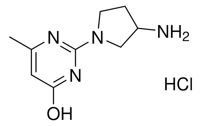 2-(3-Aminopyrrolidin-1-yl)-6-methylpyrimidin-4-ol hydrochloride AldrichCPR