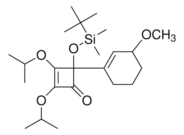 4-{[TERT-BUTYL(DIMETHYL)SILYL]OXY}-2,3-DIISOPROPOXY-4-(3-METHOXY-1-CYCLOHEXEN-1-YL)-2-CYCLOBUTEN-1-ONE AldrichCPR