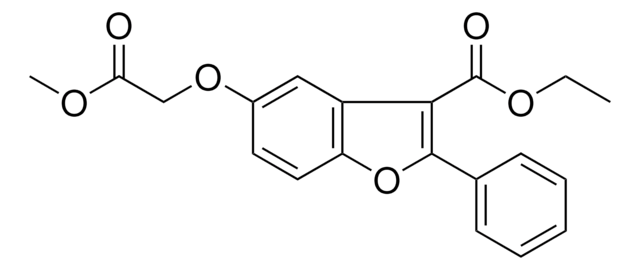 ETHYL 5-(2-METHOXY-2-OXOETHOXY)-2-PHENYL-1-BENZOFURAN-3-CARBOXYLATE AldrichCPR