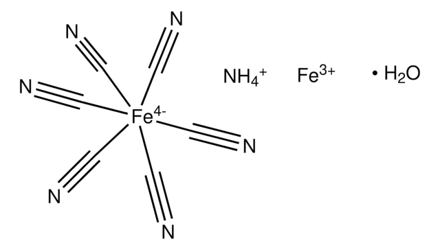 Ammonium iron(III) hexacyanoferrate(II) hydrate AldrichCPR