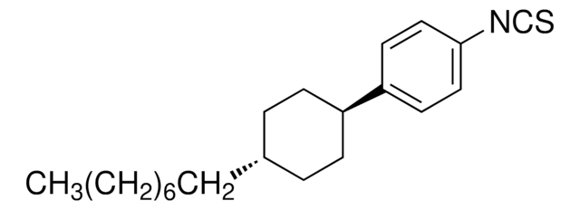 1-Isothiocyanato-4-(trans-4-octylcyclohexyl)benzene liquid crystal (nematic), 99%