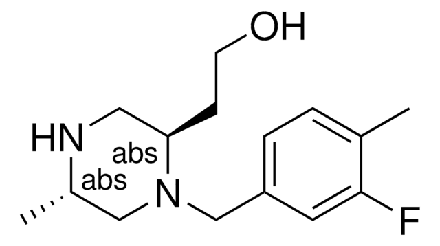 2-[(2R,5S)-1-(3-Fluoro-4-methylbenzyl)-5-methyl-2-piperazinyl]ethanol AldrichCPR