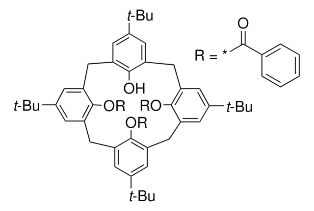 4-tert-Butylcalix[4]arene tribenzoate purum, &#8805;95.0% (HPLC)