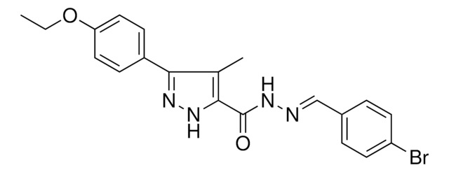 5-(4-ETHOXY-PH)-4-ME-2H-PYRAZOLE-3-CARBOXYLIC ACID (4-BR-BENZYLIDENE)-HYDRAZIDE AldrichCPR