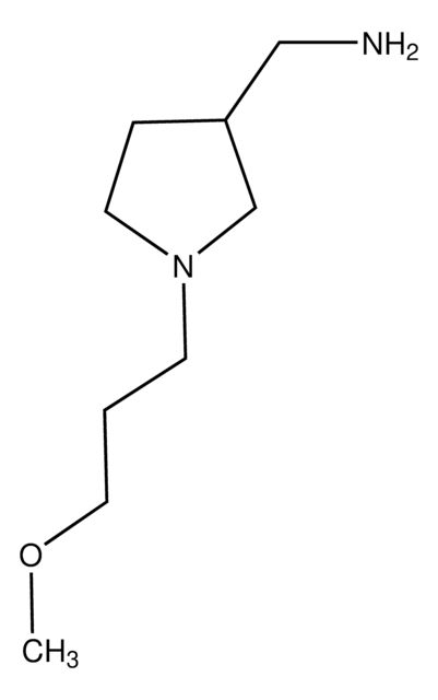 1-[1-(3-Methoxypropyl)pyrrolidin-3-yl]methanamine AldrichCPR