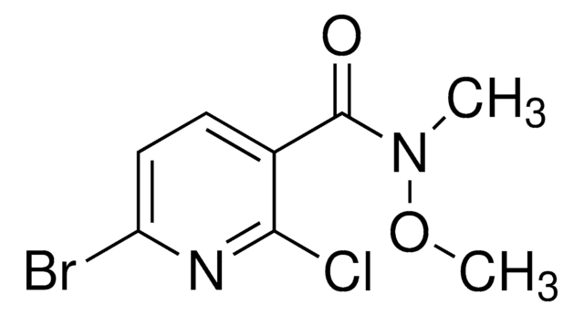 6-Bromo-2-chloro-N-methoxy-N-methylnicotinamide AldrichCPR