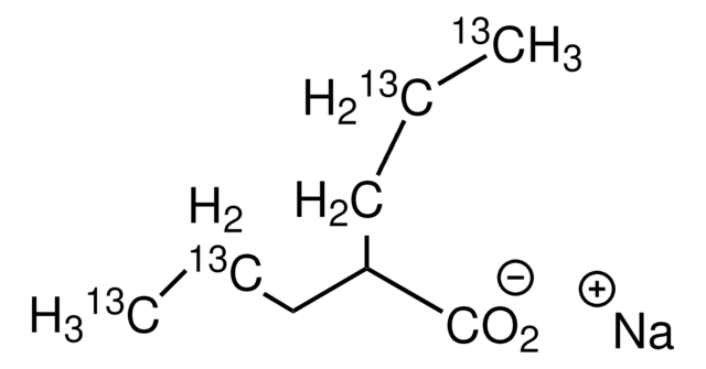 2-(Propyl-2,3-13C2)pentanoic-4,5-13C2 acid sodium salt 99 atom % 13C