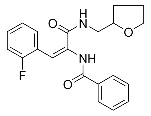 N-(2-(2-F-PHENYL)-1-((TETRAHYDRO-FURAN-2-YLMETHYL)-CARBAMOYL)-VINYL ...