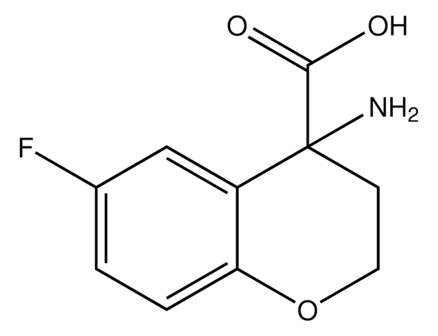 4-Amino-6-fluoro-4-chromanecarboxylic acid AldrichCPR