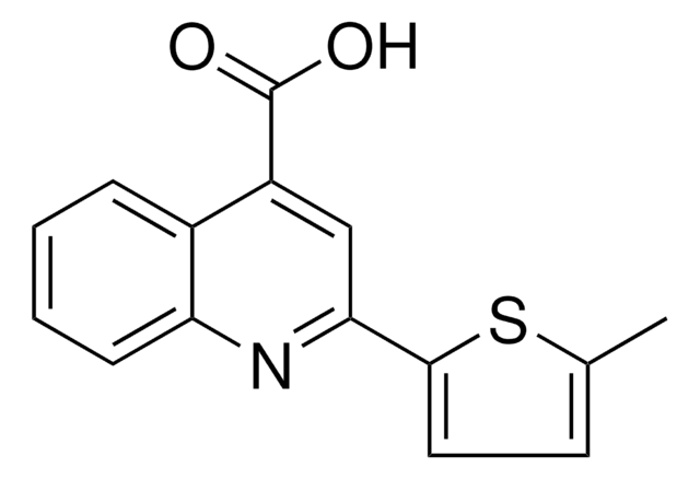 2-(5-METHYL-THIOPHEN-2-YL)-QUINOLINE-4-CARBOXYLIC ACID AldrichCPR