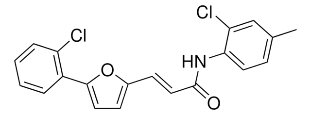 N-(2-CHLORO-4-METHYLPHENYL)-3-(5-(2-CHLOROPHENYL)-2-FURYL)-2-PROPENAMIDE AldrichCPR