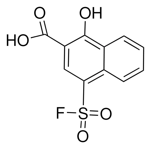 4-FLUOROSULFONYL-1-HYDROXY-2-NAPHTHOIC ACID AldrichCPR