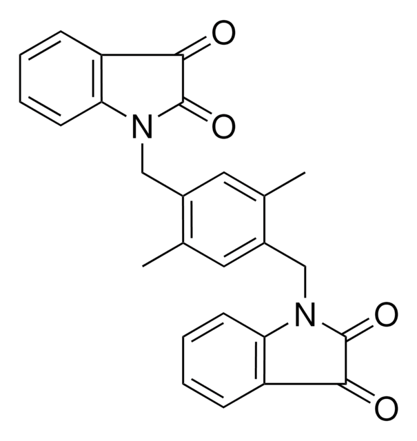 1-{4-[(2,3-DIOXO-2,3-DIHYDRO-1H-INDOL-1-YL)METHYL]-2,5-DIMETHYLBENZYL}-1H-INDOLE-2,3-DIONE AldrichCPR