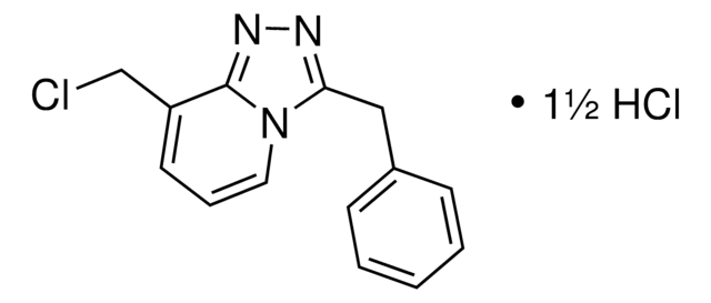 3-Benzyl-8-(chloromethyl)[1,2,4]triazolo[4,3-a]pyridine sesquihydrochloride AldrichCPR