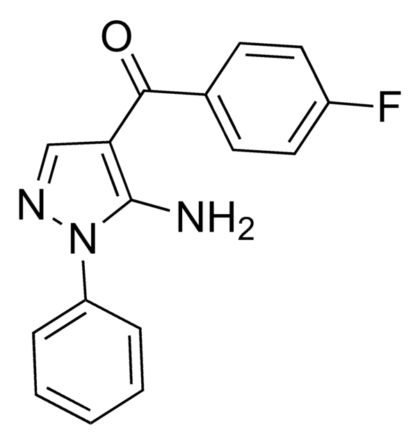 (5-Amino-1-phenyl-1H-pyrazol-4-yl)(4-fluorophenyl)methanone AldrichCPR