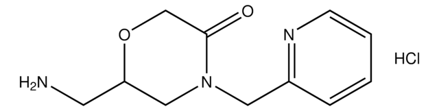 6-(Aminomethyl)-4-(pyridin-2-ylmethyl)morpholin-3-one hydrochloride AldrichCPR