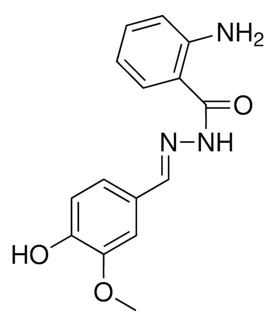 ANTHRANILIC (4-HYDROXY-3-METHOXYBENZYLIDENE)HYDRAZIDE AldrichCPR