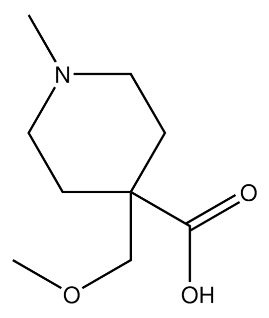 4-(Methoxymethyl)-1-methyl-4-piperidinecarboxylic acid AldrichCPR