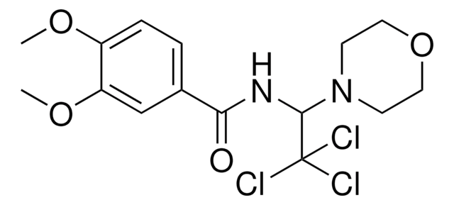 3,4-DIMETHOXY-N-(2,2,2-TRICHLORO-1-MORPHOLIN-4-YL-ETHYL)-BENZAMIDE AldrichCPR