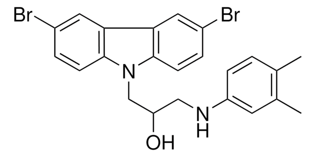 1-(3,6-DIBROMO-CARBAZOL-9-YL)-3-(3,4-DIMETHYL-PHENYLAMINO)-PROPAN-2-OL AldrichCPR