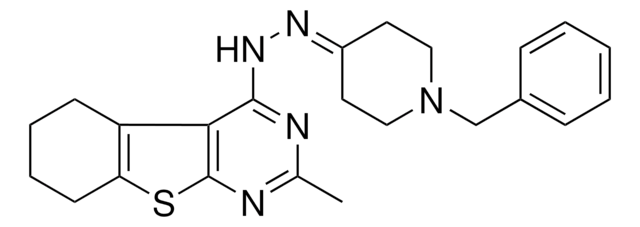 1-BENZYL-4-PIPERIDINONE (2-METHYL-5,6,7,8-TETRAHYDRO[1]BENZOTHIENO[2,3-D]PYRIMIDIN-4-YL)HYDRAZONE AldrichCPR