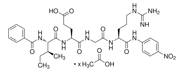 N-Benzoyl-Ile-Glu-Gly-Arg p-nitroanilide acetate salt factor Xa substrate