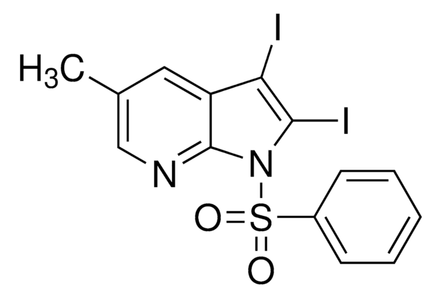 2,3-Diiodo-5-methyl-1-(phenylsulfonyl)-1H-pyrrolo[2,3-b]pyridine AldrichCPR